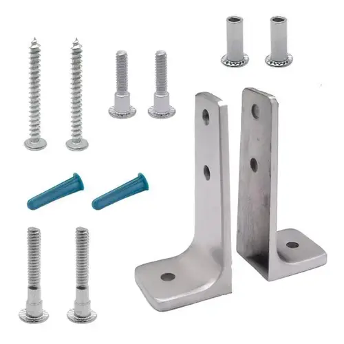 ANGLE BRACKET PACK TWO PIECE-X-HIGH STAINLESS 6LP ANGLE BRACKET PACK TWO PIECE-X-HIGH STAINLESS 6LP