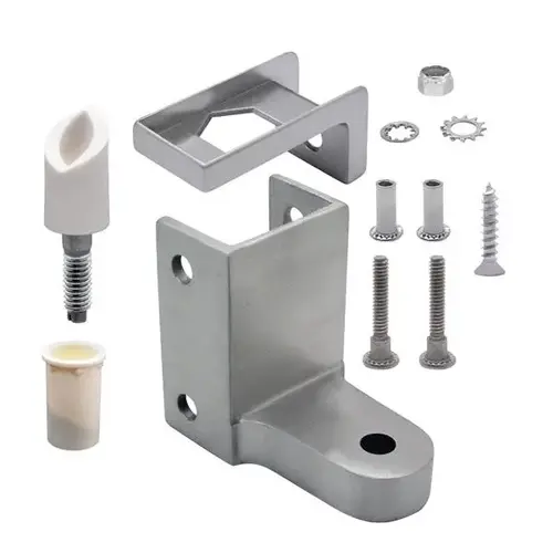 REPLACEMENT PACK 1" DOOR 1-1/4" POST BOTTOM HINGE STAINLESS REPLACEMENT PACK 1" DOOR 1-1/4" POST BOTTOM HINGE STAINLESS