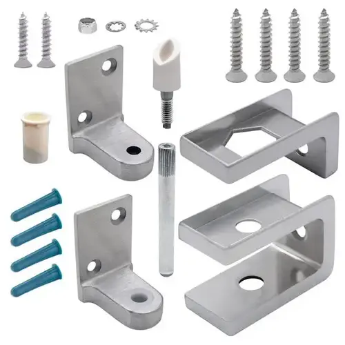 REPLACEMENT (FLAT) HINGE PACK 1" DOOR STAINLESS REPLACEMENT (FLAT) HINGE PACK 1" DOOR STAINLESS