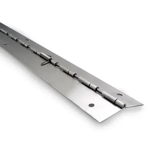 PIANO HINGE 71-1/2" (RH-IN/LH-OUT)-LIFT STAINLESS PIANO HINGE 71-1/2" (RH-IN/LH-OUT)-LIFT STAINLESS