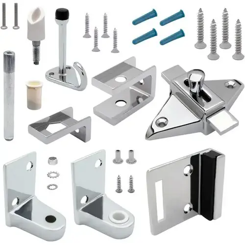 DOOR HARDWARE (INSWING) 1" DOOR (FLAT HINGE/S&K) DOOR HARDWARE (INSWING) 1" DOOR (FLAT HINGE/S&K)