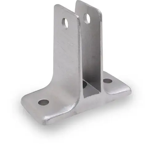 WALL BRACKET TWO EAR 1/2" STAINLESS WALL BRACKET TWO EAR 1/2" STAINLESS