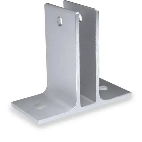 WALL BRACKET TWO EAR 1/2" ALUMINUM WALL BRACKET TWO EAR 1/2" ALUMINUM