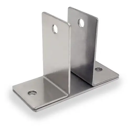 WALL BRACKET TWO EAR 3/4" STAMPED S/S WALL BRACKET TWO EAR 3/4" STAMPED S/S