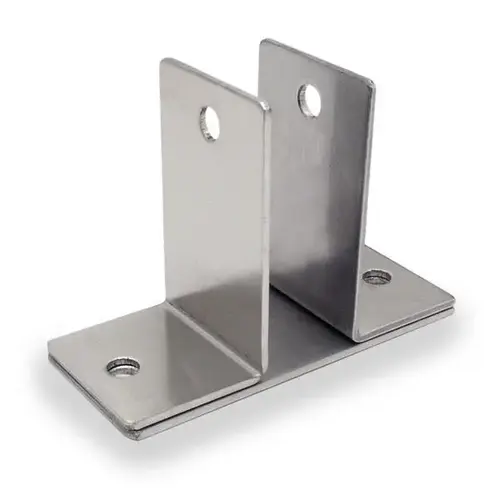 WALL BRACKET TWO EAR 7/8" STAMPED S/S WALL BRACKET TWO EAR 7/8" STAMPED S/S