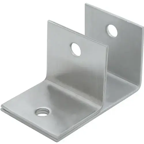 WALL BRACKET ONE EAR MINI 3/4" STAMPED S/S WALL BRACKET ONE EAR MINI 3/4" STAMPED S/S