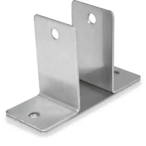 WALL BRACKET TWO EAR 1-1/2" STAMPED S/S WALL BRACKET TWO EAR 1-1/2" STAMPED S/S