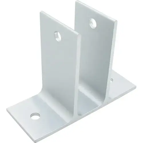 WALL BRACKET TWO EAR 1" ALUMINUM WALL BRACKET TWO EAR 1" ALUMINUM