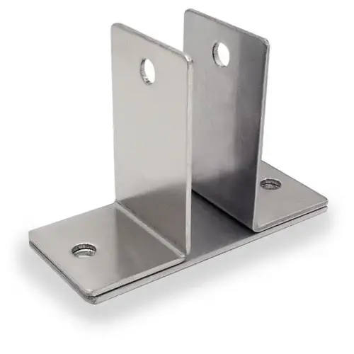 WALL BRACKET TWO EAR 1-1/8" STAMPED S/S WALL BRACKET TWO EAR 1-1/8" STAMPED S/S