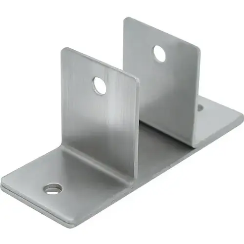 WALL BRACKET TWO EAR 1-1/4" (MINI) STAMPED S/S WALL BRACKET TWO EAR 1-1/4" (MINI) STAMPED S/S