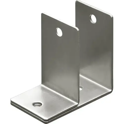 WALL BRACKET ONE EAR 1-1/4" STAMPED S/S WALL BRACKET ONE EAR 1-1/4" STAMPED S/S