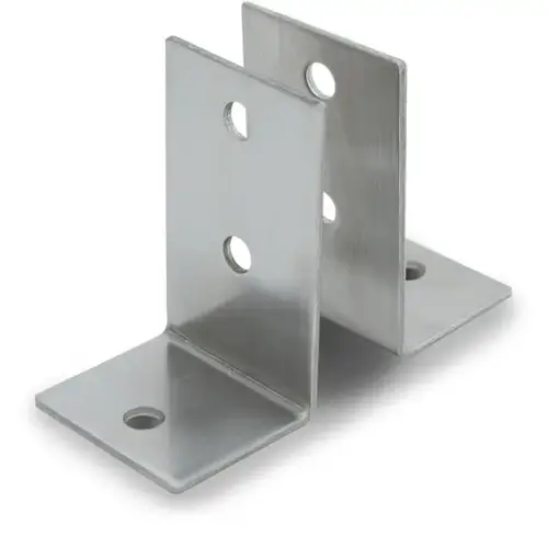 WALL BRACKET 2 PIECE - STAMPED S/S WALL BRACKET 2 PIECE - STAMPED S/S