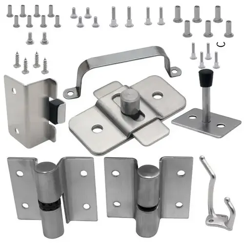 DOOR HARDWARE (LH-OUT) 3/4" DOOR 1" POST ADA (7033) S/S DOOR HARDWARE (LH-OUT) 3/4" DOOR 1" POST ADA (7033) S/S