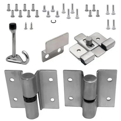 DOOR HARDWARE (RH-IN) 3/4" DOOR 1" POST ADA (7033) S/S DOOR HARDWARE (RH-IN) 3/4" DOOR 1" POST ADA (7033) S/S