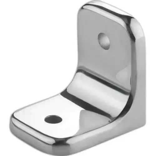 ANGLE BRACKET 1-3/4" X 1-3/4" STAINLESS (POLISHED FINISH) ANGLE BRACKET 1-3/4" X 1-3/4" STAINLESS (POLISHED FINISH)