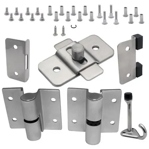 DOOR HARDWARE (LH-IN) 3/4" DOOR & POST (7123) S/S DOOR HARDWARE (LH-IN) 3/4" DOOR & POST (7123) S/S