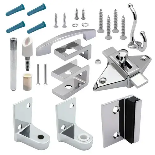 DOOR HARDWARE (OUTSWING) 1" DOOR (FLAT HINGE/S&K) DOOR HARDWARE (OUTSWING) 1" DOOR (FLAT HINGE/S&K)