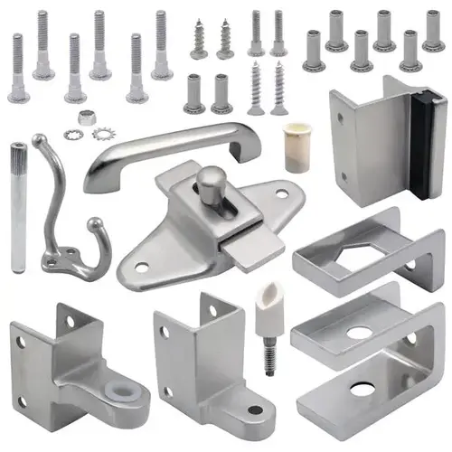 DOOR HARDWARE (OUTSWING) 1" DOOR 1-1/4" POST (5053) STAINLESS DOOR HARDWARE (OUTSWING) 1" DOOR 1-1/4" POST (5053) STAINLESS