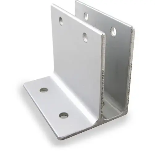 WALL BRACKET ONE EAR 3/4" X 3" LONG - ALUMINUM WALL BRACKET ONE EAR 3/4" X 3" LONG - ALUMINUM