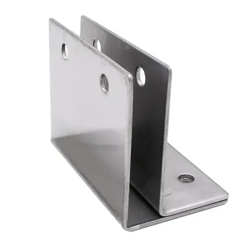 WALL BRACKET ONE EAR 1/2" X 3" LONG - STAMPED S/S WALL BRACKET ONE EAR 1/2" X 3" LONG - STAMPED S/S