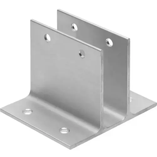 WALL BRACKET TWO EAR 1" X 3" LONG-ALUMINUM WALL BRACKET TWO EAR 1" X 3" LONG-ALUMINUM