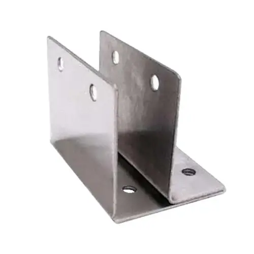 WALL BRACKET ONE EAR 1-1/4" X 3" LONG - STAMPED S/S WALL BRACKET ONE EAR 1-1/4" X 3" LONG - STAMPED S/S