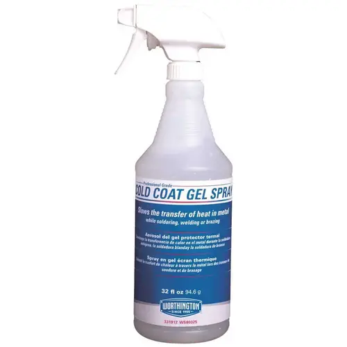 Product slows the transfer of heat in metal while soldering brazing or welding White Product slows the transfer of heat in metal while soldering brazing or welding White