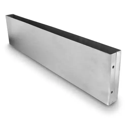 PILASTER SHOE 20"L X 1"W X 4"H OPEN-END PILASTER SHOE 20"L X 1"W X 4"H OPEN-END