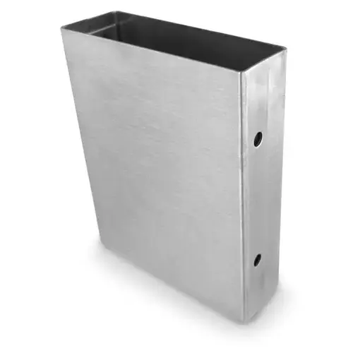 PILASTER SHOE 3"L X 3/4"W X 4"H OPEN-END PILASTER SHOE 3"L X 3/4"W X 4"H OPEN-END