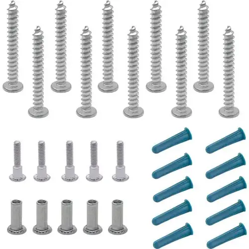 SCREW PACK - CONTINUOUS WALL BRACKET 1" SCREW PACK - CONTINUOUS WALL BRACKET 1"