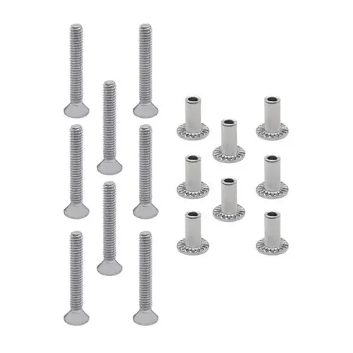 SCREW PACK - 5701 THROW LATCH -CHROME/STEEL 6LP SCREW PACK - 5701 THROW LATCH -CHROME/STEEL 6LP