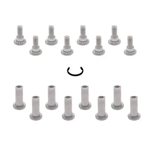 SCREW PACK - 1/2" SURFACE HINGE - 6LP STAINLESS SCREW PACK - 1/2" SURFACE HINGE - 6LP STAINLESS