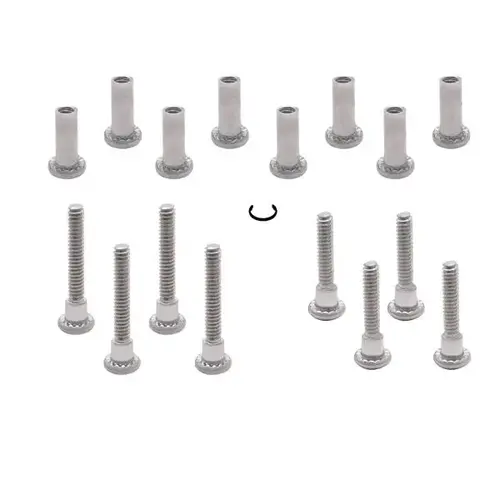 SCREW PACK - 1"- 1-1/4" SURFACE HINGE - 6LP STAINLESS SCREW PACK - 1"- 1-1/4" SURFACE HINGE - 6LP STAINLESS
