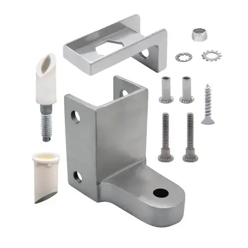 REPLACEMENT PACK 7/8" DOOR 1-1/4" POST BOTTOM HINGE STAINLESS REPLACEMENT PACK 7/8" DOOR 1-1/4" POST BOTTOM HINGE STAINLESS