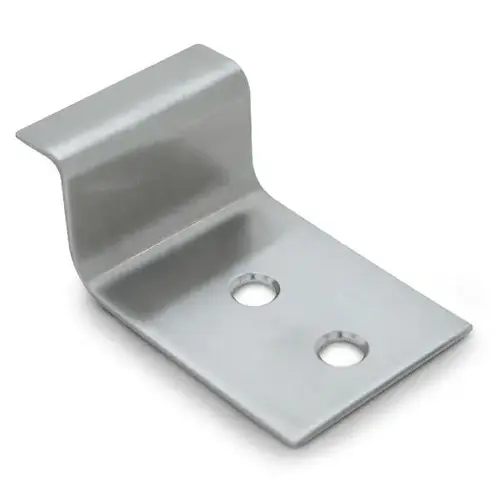 COAT HOOK-FLAT-TWO HOLE-1" EXTENSION STAMPED S/S COAT HOOK-FLAT-TWO HOLE-1" EXTENSION STAMPED S/S