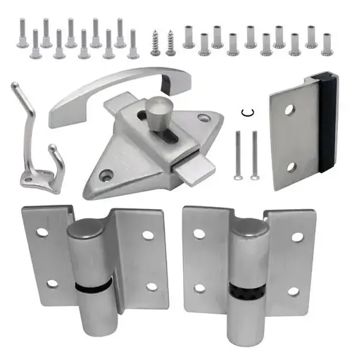 DOOR HARDWARE (RH-OUT) 7/8" DOOR & POST (7123) SS 6LP DOOR HARDWARE (RH-OUT) 7/8" DOOR & POST (7123) SS 6LP