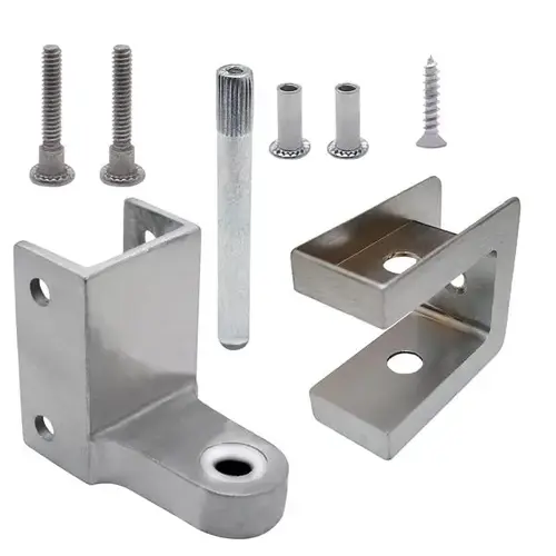 REPLACEMENT HINGE PACK TOP 1" DOOR 1-1/4" POST- CR 6LP SS REPLACEMENT HINGE PACK TOP 1" DOOR 1-1/4" POST- CR 6LP SS