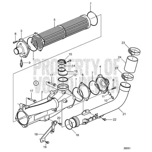 Flange Screw (V2) - Volvo Penta Flange Screw (V2) - Volvo Penta