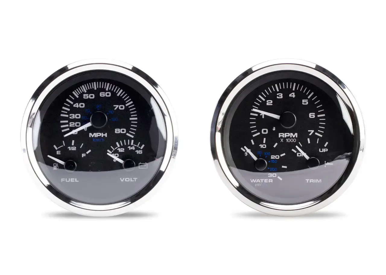 Sea Star Solutions Stainless Steel 5" GAUGE KIT (Mercury/Yamaha) 20000P