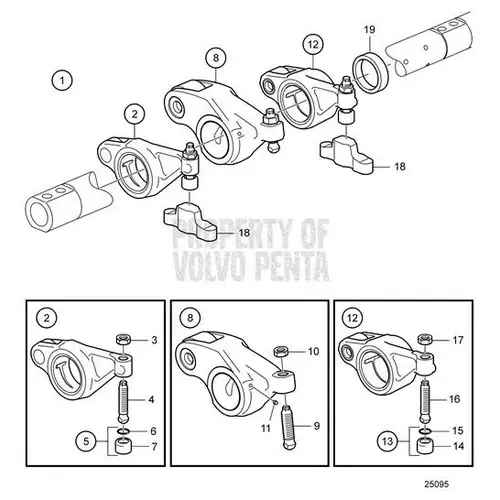 Adjusting Screw(V2) - Volvo Penta Adjusting Screw(V2) - Volvo Penta