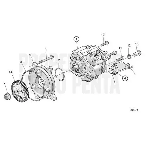 Control Valve (V2) - Volvo Penta Control Valve (V2) - Volvo Penta