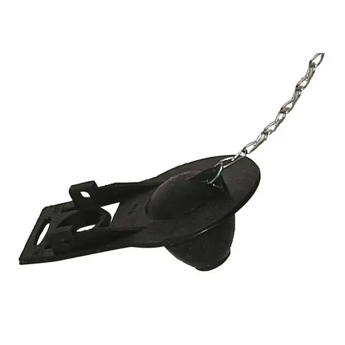 RUBBER TOILET FLAPPER Black RUBBER TOILET FLAPPER Black