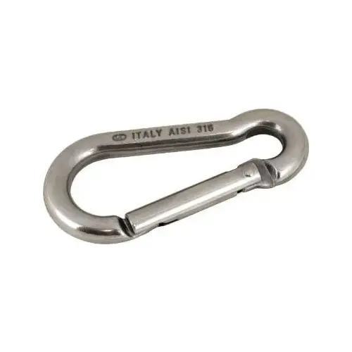 Stainless Steel SNAP HOOK 4" OFFSET GATE Stainless Steel SNAP HOOK 4" OFFSET GATE