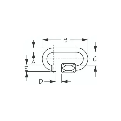 Stainless Steel Quick Link 4-1/8" - Sea-Dog Line Stainless Steel Quick Link 4-1/8" - Sea-Dog Line