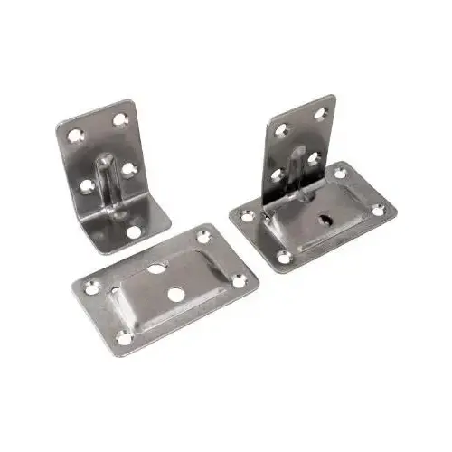 Stainless Steel TABLE BRACKETS (SET OF 4) Stainless Steel TABLE BRACKETS (SET OF 4)