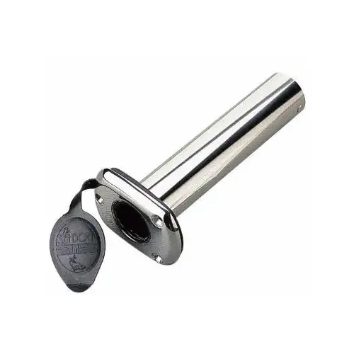 CAST Stainless Steel 90DG ROD HOLDER W/CAP CAST Stainless Steel 90DG ROD HOLDER W/CAP