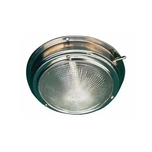 Stainless Steel DOME LIGHT 5" LENS Stainless Steel DOME LIGHT 5" LENS