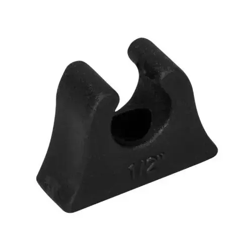 RUBBER POLE CLIP BLACK 5/8" RUBBER POLE CLIP BLACK 5/8"