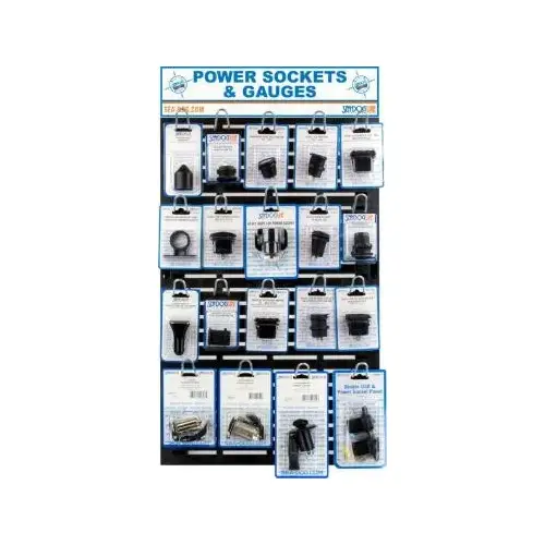 POWER SOCKETS AND GAUGES POWER SOCKETS AND GAUGES