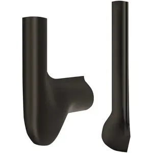 National Brand Alternative 2002B HANDY-SHIELD MAXX ADA SOFT COVER UNDER LAVATORY PROTECTOR, KIT Black